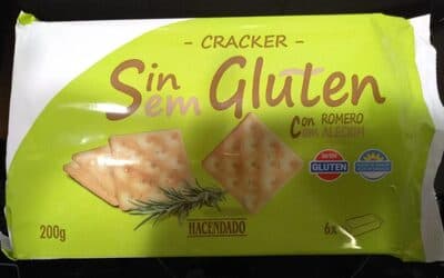 Crackers sin gluten con romero