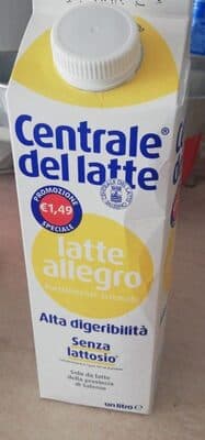 Latte senza lattosio