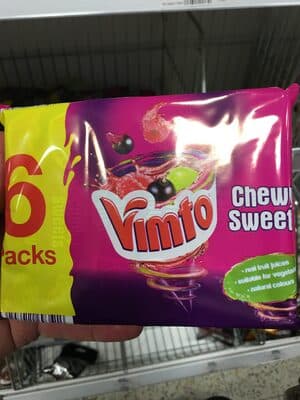 Vimto chewy sweets