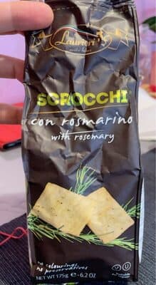 Scrocchi with Rosemary Crackers