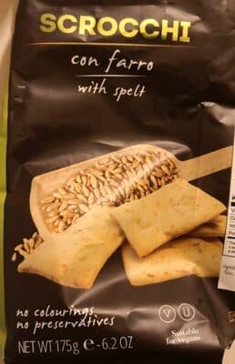 Scrocchi With Spelt Crackers