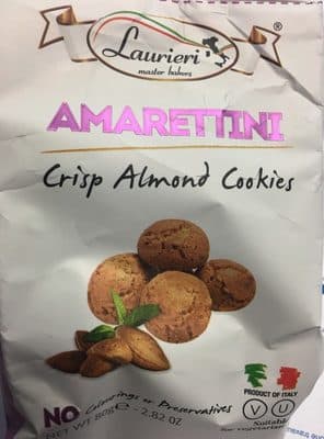 Crisp Almond Cookies Amarettini