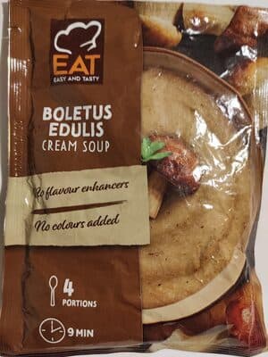 Boletus Edulis cream soup Gobova juha