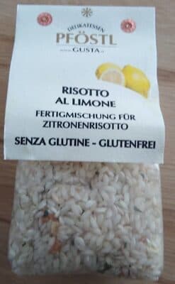Risotto al limone