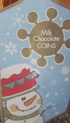 milk chocolate coins