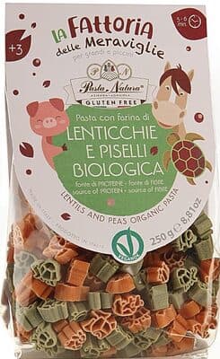 Pasta con Lenticchie e Piselli Bio