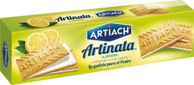 Wafer Biscuits with Lemon Cream Filling