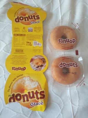 Donuts glacé