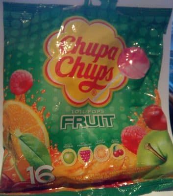 Assorted Fruit Flavour Lollipops