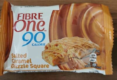 Fibre one salted caramel squares