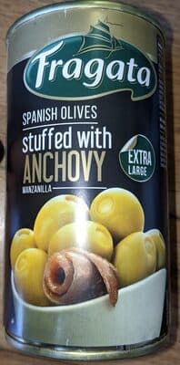 Spanish Manzanilla Olives stuffed with Anchovy
