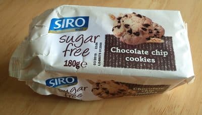 Sugar free chocolate chip cookies