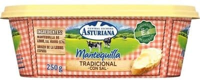 Mantequilla tradicional con sal