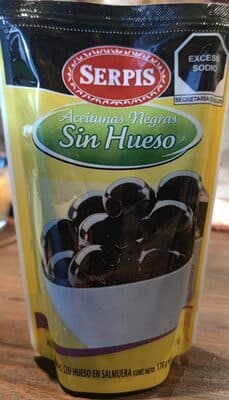 Aceitunas negras sin hueso