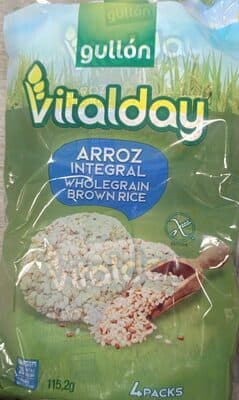 Tortitas de arroz integral