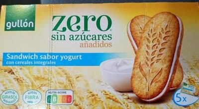 Sandwich sabor yogurt