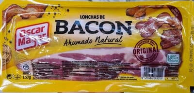 Lonchas de Bacon Ahumado Natural