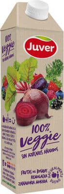 Veggies bebida de zumo de frutas del bosque sin