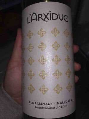 L'Arxiduc vino blanco