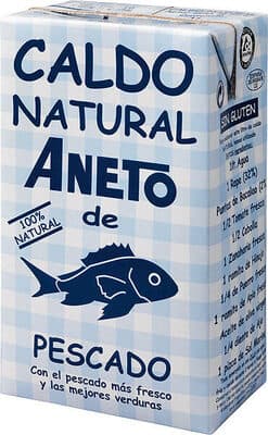 100% NATURAL BROTH, FISH