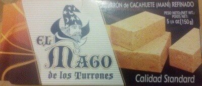 Turrn de cacahuete refinado