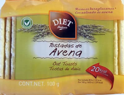 Tostadas de avena
