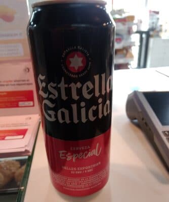 Estrella Galicia cerveza