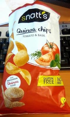 Quinoa chips tomato & basil