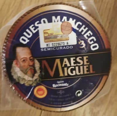 Queso Manchego Semicurado DOP Maese Miguel