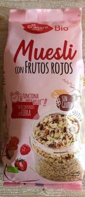 Muesli con frutos rojos