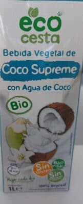 Boisson végétale de coco suprême avec eau de coco
