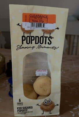 Popdots iced sugared