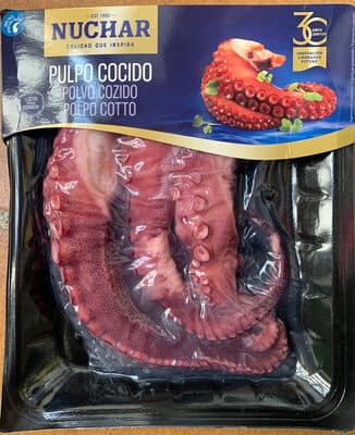 Pulpo cocido