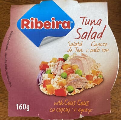 Tuna Salad with Vegetables and Cous Cous