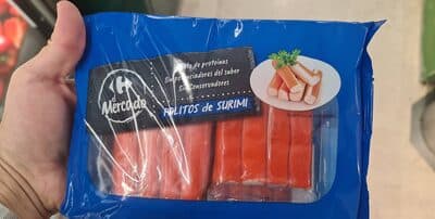 Palitos de surimi