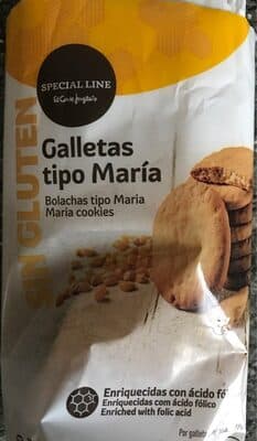 Galletas tipo mara sin gluten