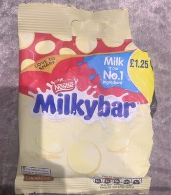 Milkybar buttons