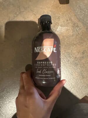 Nescafe Espresso Concentrated Unsweetened Ice Coffee
