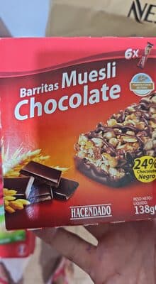 Barritas Muesli Chocolate