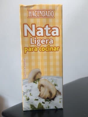 Nata ligera para cocinar