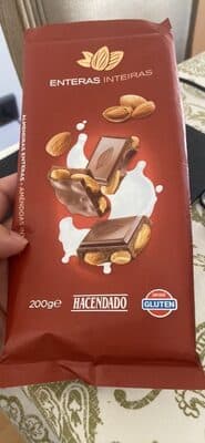 Chocolate con almendras