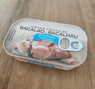 Hígado de bacalao ahumado