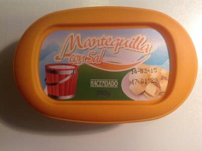 Mantequilla con sal