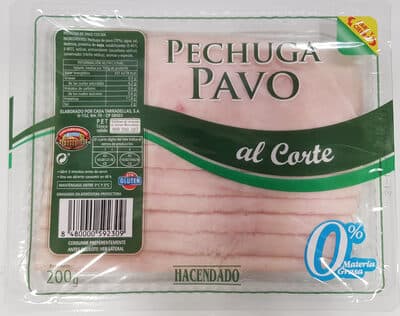 Pechuga de pavo al corte