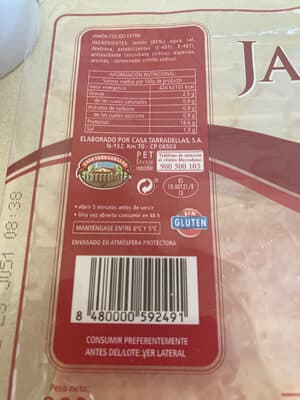 Jamón Cocido Natural
