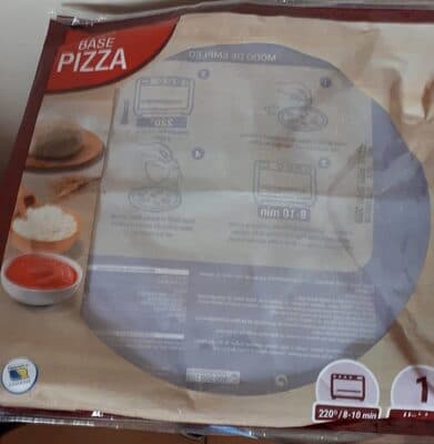 Base pizza artesanal