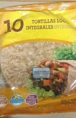 Tortillas de trigo integrales