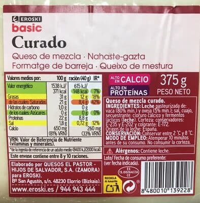 Queso de mezcla