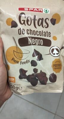 Gotas De Chocolate Negro