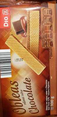 Obleas Chocolate